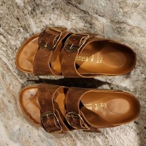 Birkenstock Big Buckle sandals size 37 (7.5)